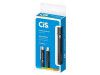 BORRACHA CANETA ERASER PRETO CIS - REF. 2806 - CAIXA COM 12 UNIDADES
