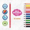 LAPIS 12 CORES SOFT COLOR 684116 TRIS - REF. 684116 - CAIXA COM 6 UNIDADES