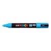 CANETA UNI POSCA PC-5M 5D AZUL CLARO - REF. PC-5M 5D - 1 UNIDADE