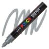 CANETA UNI POSCA PC-5M 5D PRATA CIS - REF. PC-5M 5D - 1 UNIDADE