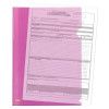 PASTA EM L A4 42PP ROSA DAC - REF. 42RS - CAIXA COM 10 UNIDADES