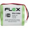BATERIA PARA TELEFONE SEM FIO 3 CELULAS TIPO AA - 1 UNIDADE