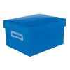 CAIXA ORGANIZADORA P 335X255X180MM AZUL POLIBRAS - REF. 22109 - 1 UNIDADE