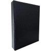 FICHARIO UNIVERSITARIO 4 ARGOLAS PRETO COM CRISTAL 7059 - REF. 7059 - 1 UNIDADE