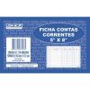 FICHA CONTA CORRENTE 5X8 SAO DOMINGOS - REF. 6127 - 1 UNIDADE