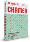 PAPEL SULFITE A4 75G COM 500 FOLHAS VERDE CHAMEX - CAIXA COM 10 PACOTES