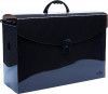 MALETA ARQUIVO FUME COM 10 PASTAS SUSPENSAS BRANCAS 0317 DELLO - REF. 0317.I PRETO - 1 UNIDADE