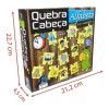 QUEBRA CABECA ALFABETO MADEIRA 26 PECAS - REF. 7322 - 1 UNIDADE