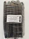ESPIRAL 17 MM PRETO 100 FOLHAS - CAIXA COM 100 UNIDADES