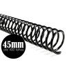 ESPIRAL 45 MM PRETO 400 FOLHAS - CAIXA COM 15 UNIDADES