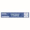 BLOCO CONTROLE 3 CORPOS SAO DOMINGOS - REF. 6877 - PACOTE COM 10 UNIDADES