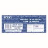 BLOCO RECIBO DE ALUGUEL COM CANHOTO 50 FOLHAS SAO DOMINGOS - REF. 6340 - PACOTE COM 20 UNIDADES
