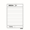 BLOCO PEDIDO DE MESA 80X117 SAO DOMINGOS - REF. 6980 - PACOTE COM 20 UNIDADES