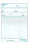 BLOCO PEDIDO 3 VIAS 1/18 155X215 25X3 SAO DOMINGOS - REF. 6651 - PACOTE COM 10 UNIDADES