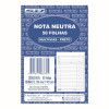 BLOCO NOTA NEUTRA 1 VIA SAO DOMINGOS - REF. 6875 - PACOTE COM 20 UNIDADES