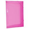 PASTA ABA ELASTICA PLASTICA 20MM SOFT ROSA - REF. 502RS - CAIXA COM 10 UNIDADES