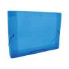 PASTA ABA ELASTICA PLASTICA 30MM SOFT AZUL DAC - REF. 503AZ - CAIXA COM 10 UNIDADES