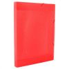 PASTA ABA ELASTICA PLASTICA 30MM SOFT VERMELHO DAC - REF. 503VM - CAIXA COM 10 UNIDADES