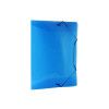 PASTA ABA ELASTICO PLASTICA MINI SOFT AZUL DAC - REF. 500AZ - CAIXA COM 10 UNIDADES