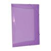 PASTA ABA ELASTICO PLASTICA MINI SOFT LILAS DAC - REF. 500LI - CAIXA COM 10 UNIDADES
