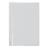 PASTA COM GRAMPO TRILHO PLASTICA TRANSPARENTE DAC - REF. 606TR - CAIXA COM 10 UNIDADES