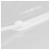 PASTA COM GRAMPO TRILHO PLASTICA TRANSPARENTE DAC - REF. 606TR - CAIXA COM 10 UNIDADES