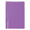 PASTA COM GRAMPO TRILHO PLASTICA LILAS DAC - REF. 606LL - CAIXA COM 10 UNIDADES
