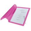 PASTA COM GRAMPO TRILHO PLASTICA ROSA DAC - REF. 606RS - CAIXA COM 10 UNIDADES