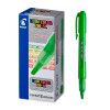 PINCEL MARCA TEXTO LUMI COLOR VERDE - 1 CAIXA COM 12 UNIDADES