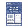 BLOCO PEDIDO DE MESA 78X111 COM CARBONO SAO DOMINGOS - REF. 6981 - PACOTE COM 20 UNIDADES