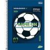 CADERNO 20 MATERIAS CAPA DURA 400 FOLHAS MAIS MASCULINO - REF. 12822 - PACOTE COM 2 UNIDADES