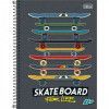CADERNO 20 MATERIAS CAPA DURA 400 FOLHAS MAIS MASCULINO - REF. 12822 - PACOTE COM 2 UNIDADES