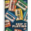 CADERNO 20 MATERIAS CAPA DURA 400 FOLHAS MAIS MASCULINO - REF. 12822 - PACOTE COM 2 UNIDADES