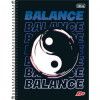 CADERNO 1 MATERIA CAPA DURA 96 FOLHAS MAIS MASCULINO - REF. 12795 - PACOTE COM 4 UNIDADES