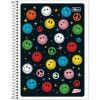 CADERNO 1 MATERIA CAPA FLEXIVEL 96 FOLHAS MAIS FEMININO - REF. 14348 - PACOTE COM 5 UNIDADES
