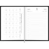 AGENDA COSTURADA NAPOLI PRETO M5 TILIBRA 2026 - REF. 130087 - PACOTE COM 4 UNIDADES