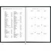 AGENDA COSTURADA NAPOLI PRETO M5 TILIBRA 2025 - REF. 130087 - PACOTE COM 4 UNIDADES