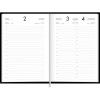 AGENDA COSTURADA NAPOLI PRETO M5 TILIBRA 2026 - REF. 130087 - PACOTE COM 4 UNIDADES