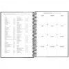 AGENDA ESPIRAL SPOT M9 TILIBRA 2025 - REF. 126179 - PACOTE COM 4 UNIDADES SORTIDAS