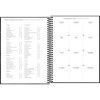 AGENDA ESPIRAL SPOT M9 TILIBRA 2026 - REF. 126179 - PACOTE COM 4 UNIDADES SORTIDAS