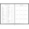 AGENDA COSTURADA TORINO M5 TILIBRA 2025 - REF. 129143 - PACOTE COM 4 UNIDADES