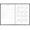 AGENDA COSTURADA PRATIKA PRETO M6 TILIBRA 2025 - REF. 126144 - PACOTE COM 5 UNIDADES