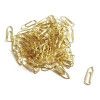 CLIPES 5 COM 100 DOURADO ACC - 1 UNIDADE