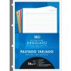 BLOCO PARA FICHARIO 96 FOLHAS TARJADO TILIBRA - REF. 12291 - CAIXA COM 10 UNIDADES