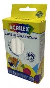 LAPIS ESTACA BRANCO ACRILEX - REF. 519 - PACOTE COM 6 BLISTERS
