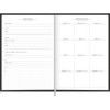 AGENDA COSTURADA PRATIKA PERMANENTE M6 TILIBRA - REF. 12083 - PACOTE COM 5 UNIDADES SORTIDAS