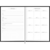 AGENDA COSTURADA PRATIKA PERMANENTE M6 TILIBRA - REF. 12083 - PACOTE COM 5 UNIDADES SORTIDAS