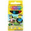 GIZ DE CERA 6 CORES ACRILEX - REF. 9006 - CAIXA COM 12 UNIDADES
