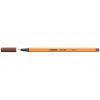 CANETA 0.4 STABILO POINT 88 MARROM TERRA 88/75  - REF. 88/75 - CAIXA COM 10 UNIDADES