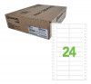 ETIQUETA 2 CARREIRAS 89X23,4MM COM 12000 - REF. 3019 - 1 UNIDADE